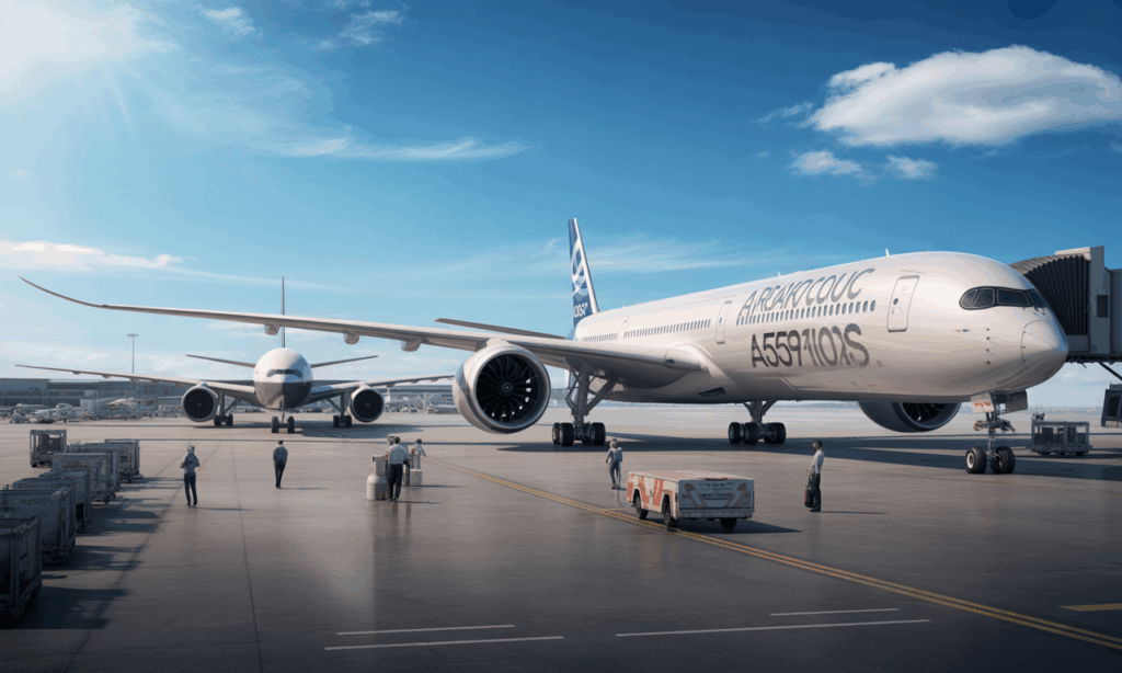 find out how airbus is expanding its range with an improved variant of the a350-1000, designed to compete effectively with the boeing 777x. a breakthrough in the aeronautical sector, offering enhanced performance and unrivalled passenger comfort.