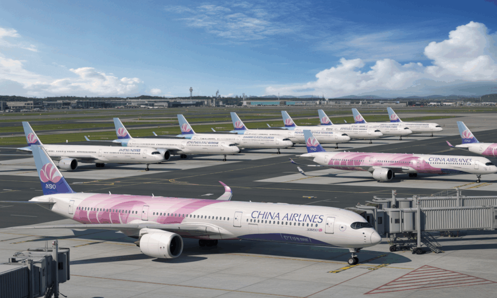 find out how china airlines, the airline of taiwan, is strengthening its fleet with an order for 5 a350-900 and 8 a321neo aircraft, demonstrating its commitment to innovation and passenger comfort.