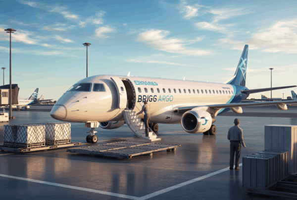 discover how bridges air cargo is breaking new ground by becoming the first to operate embraer's e190f electric cargo aircraft. explore the benefits of this sustainable technology that is transforming air freight transport.