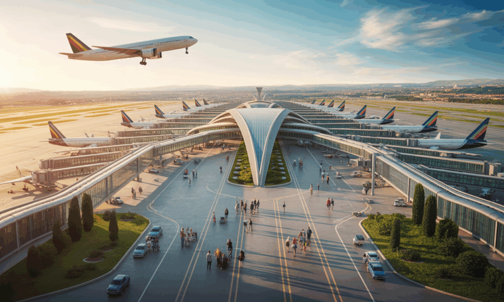 discover why rome fiumicino airport was named best airport in europe by the aci. explore its exceptional services, efficiency and comfort, and prepare yourself for an unrivalled travel experience.