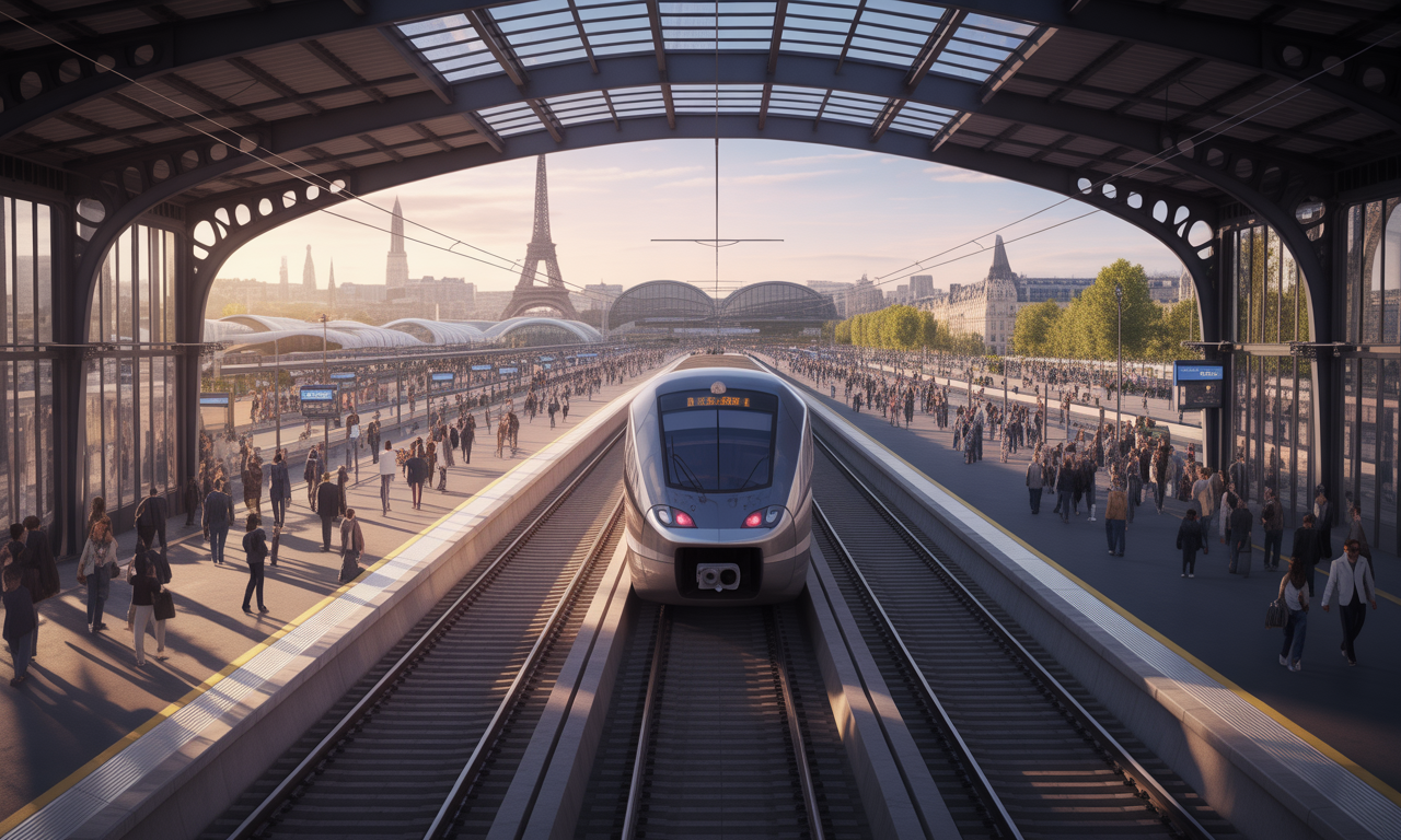 découvrez le cdg express, une nouvelle liaison ferroviaire prévue pour mars 2027, qui connectera la gare de l'est à l'aéroport de paris-cdg. simplifiez vos déplacements entre la ville lumière et l'un des plus grands aéroports d'europe grâce à ce service rapide et efficace.