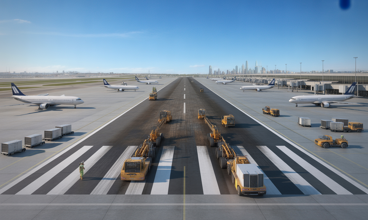 find out about the measures taken for the early restoration of the main runway at newark airport, aimed at easing flight restrictions and improving air traffic flow. keep up to date with the latest news and the impact on your travels.