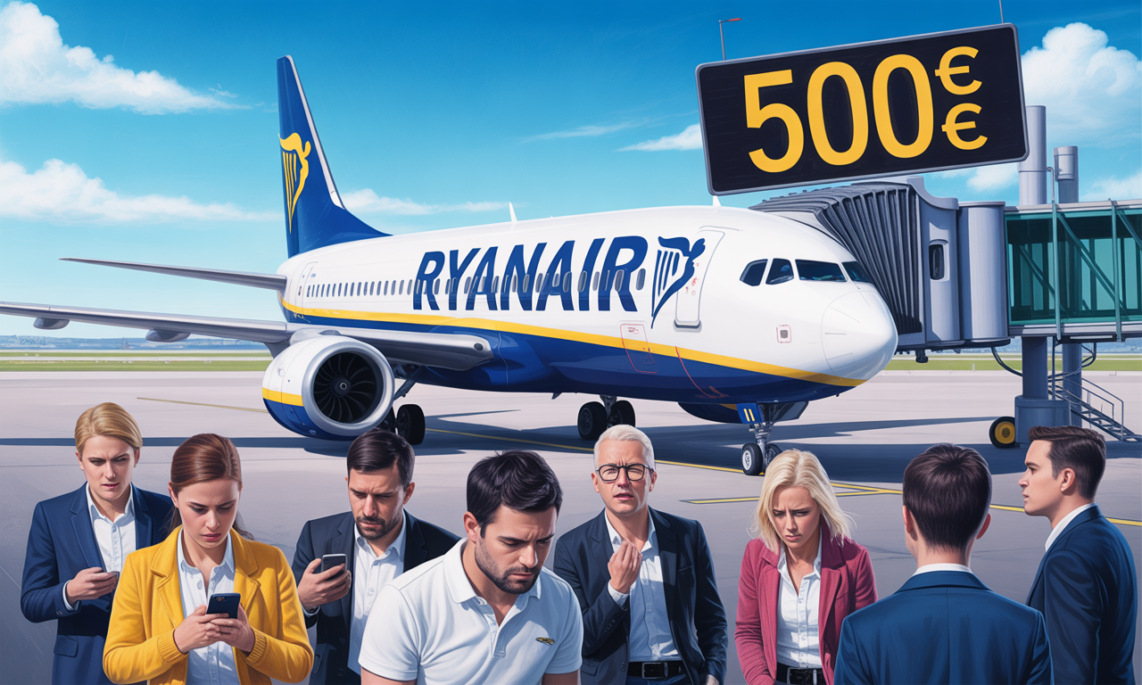 ryanair reinforces its policy of in-flight discipline by imposing a fine of 500 euros for unruly passengers. find out more about this new measure and its impact on passengers.