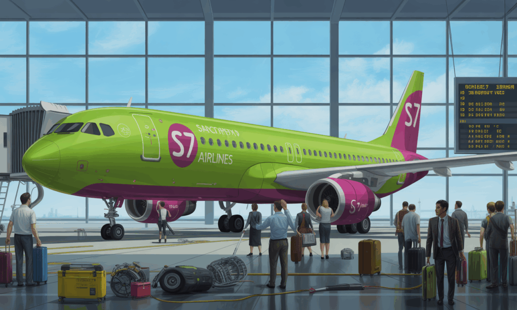 find out how s7 airlines in russia is adapting its flight schedule in response to a shortage of spare parts, affecting its flight operations. keep up to date with the changes and the impact on your travels.