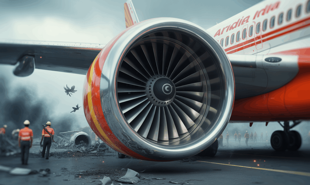 discover the disturbing details of air india flight ai171, where a brand-new engine was involved in an unexpected crash. analysis of the causes, eyewitness accounts and implications of this landmark incident.