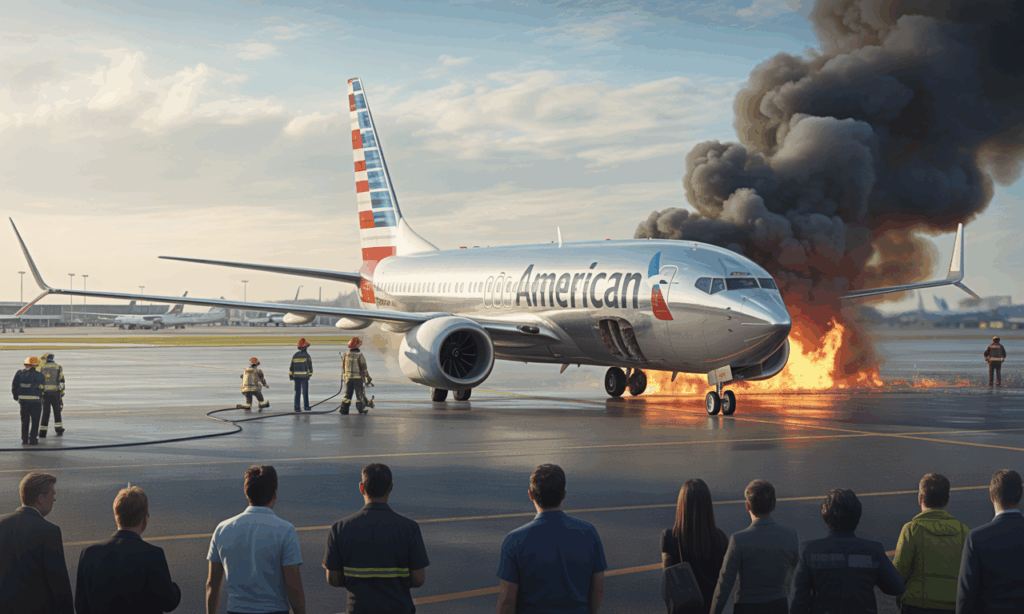découvrez les détails de l'incendie du moteur d'un 737-800 d'american airlines survenu en mars dernier. cette enquête met en lumière des interrogations cruciales concernant les normes de maintenance et la sécurité des avions commerciaux.