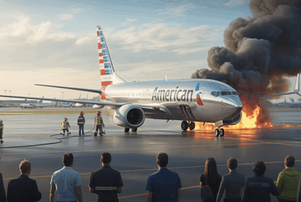 discover the details of the engine fire on an american airlines 737-800 last march. this investigation sheds light on crucial questions concerning maintenance standards and the safety of commercial aircraft.