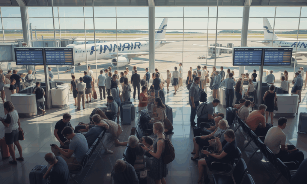find out how finnair had to cancel almost 100 flights on monday, july 7, due to a strike. stay informed about the impact on your travels and the solutions proposed by the airline.