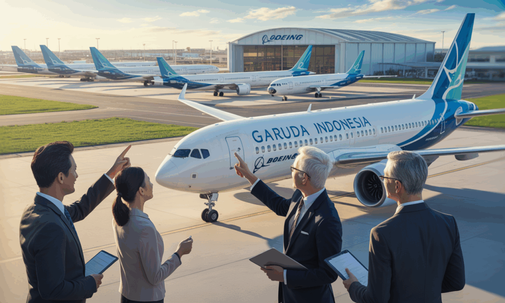 find out how garuda indonesia is negotiating the acquisition of 50 to 75 aircraft from boeing, a key step towards modernizing its fleet and strengthening its operations. follow the latest news on this strategic collaboration between one of indonesia's leading airlines and the american aerospace giant.