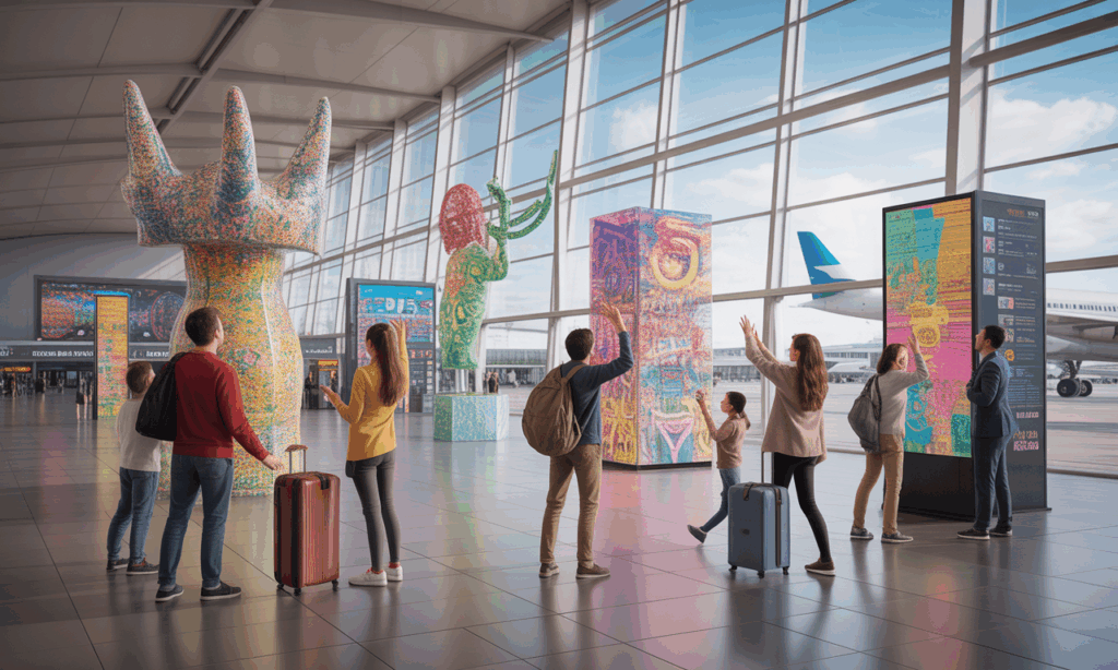 discover lyon-saint exupéry, a unique artistic and interactive experience that transforms the wait for your flight into an unforgettable adventure. explore creative installations and take part in engaging activities before takeoff.