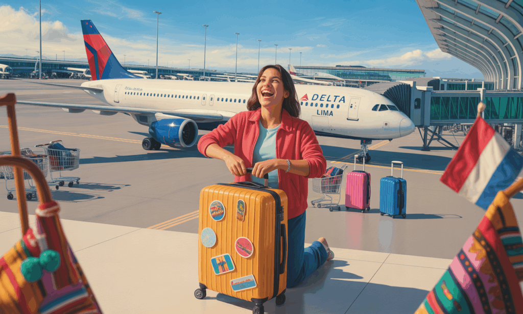 découvrez le pérou avec delta qui lance son premier vol direct de salt lake city vers lima. préparez vos valises pour une aventure inoubliable mêlant culture, gastronomie et paysages époustouflants. ne manquez pas cette opportunité d'explorer la magie du pays des incas.