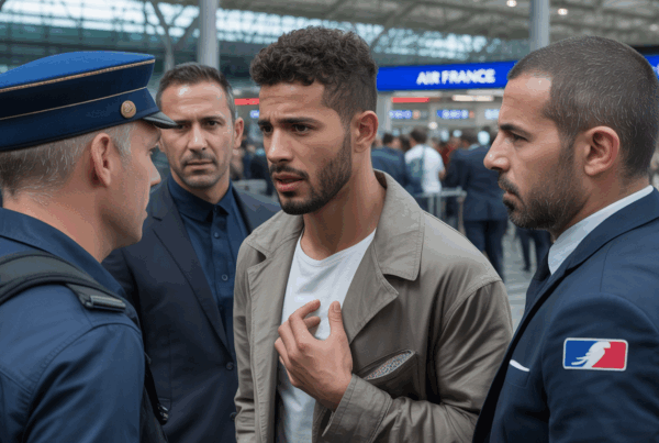 an algerian international footballer was arrested at roissy airport after an altercation on an air france flight. discover the details of this incident that shook travelers and dive into the consequences of this unexpected event.