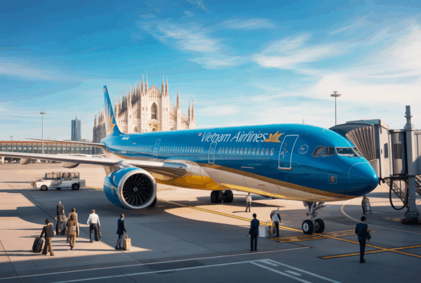 discover vietnam airlines' new direct route from hanoi to milan. enjoy an exceptional journey while exploring vietnamese and italian culture. book now for a unique experience in europe!