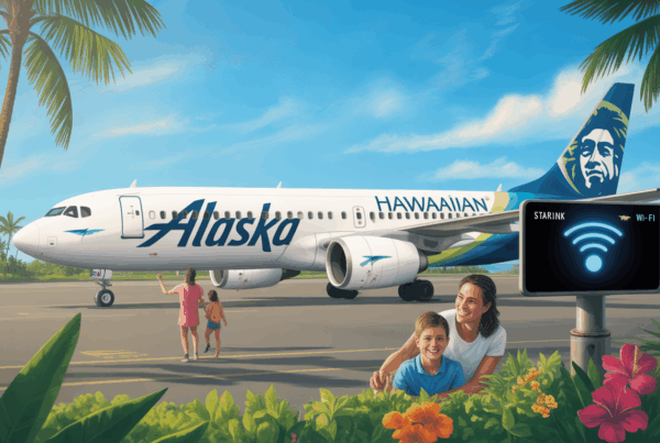 find out how alaska airlines is strengthening its loyalty program through a new partnership with hawaiian airlines and offering starlink wi-fi on board for an enhanced travel experience.
