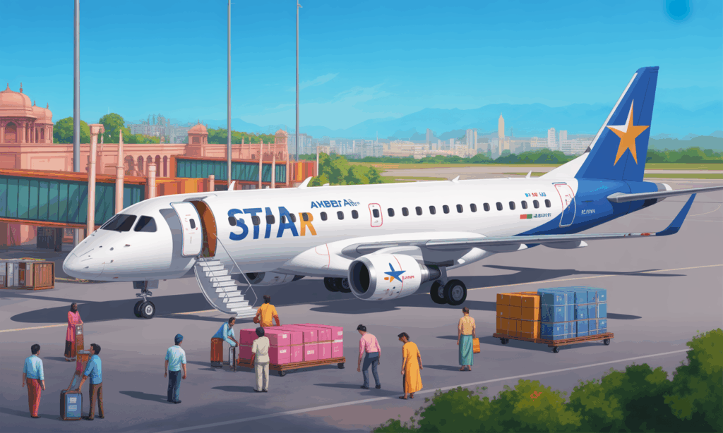 azorra expands its presence in india with the delivery of embraer e175s to star air, strengthening regional connectivity and its commitment to the indian market.