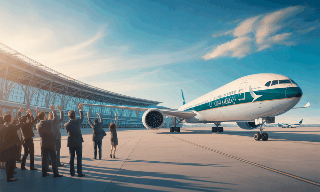 find out how cathay pacific is strengthening its fleet with the acquisition of 14 new boeing 777-9s. a decisive step towards innovation and passenger comfort, this announcement marks an important milestone in the airline's evolution. find out more about the features of these aircraft and their impact on the future of air transport.