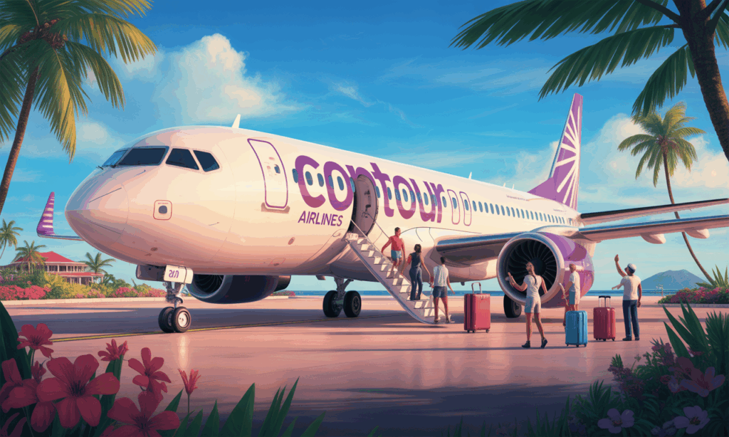 découvrez le nouveau service de contour airlines reliant san juan et st. thomas à la dominique, facilitant vos voyages vers les caraïbes avec des vols directs et un confort optimal.