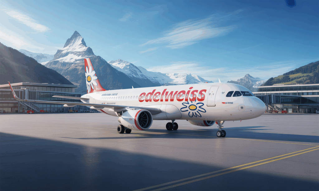 edelweiss celebrates the arrival of its very first airbus a320neo in its fleet. find out how the swiss airline is modernizing its flights with this greener, more innovative aircraft.