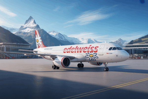 edelweiss celebrates the arrival of its very first airbus a320neo in its fleet. find out how the swiss airline is modernizing its flights with this greener, more innovative aircraft.