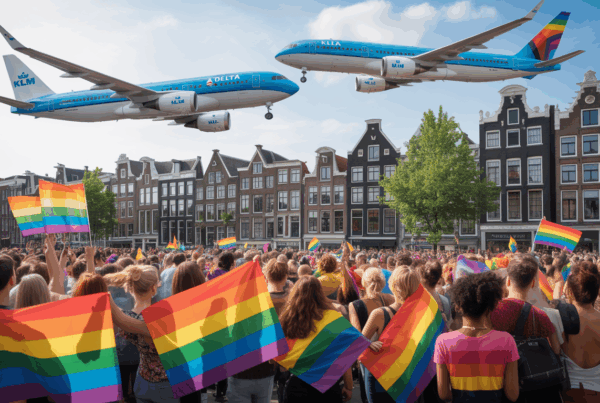 klm and delta air lines become official partners of the worldpride 2026 in amsterdam, joining forces to celebrate diversity and support the lgbtq+ community at this exceptional global event.