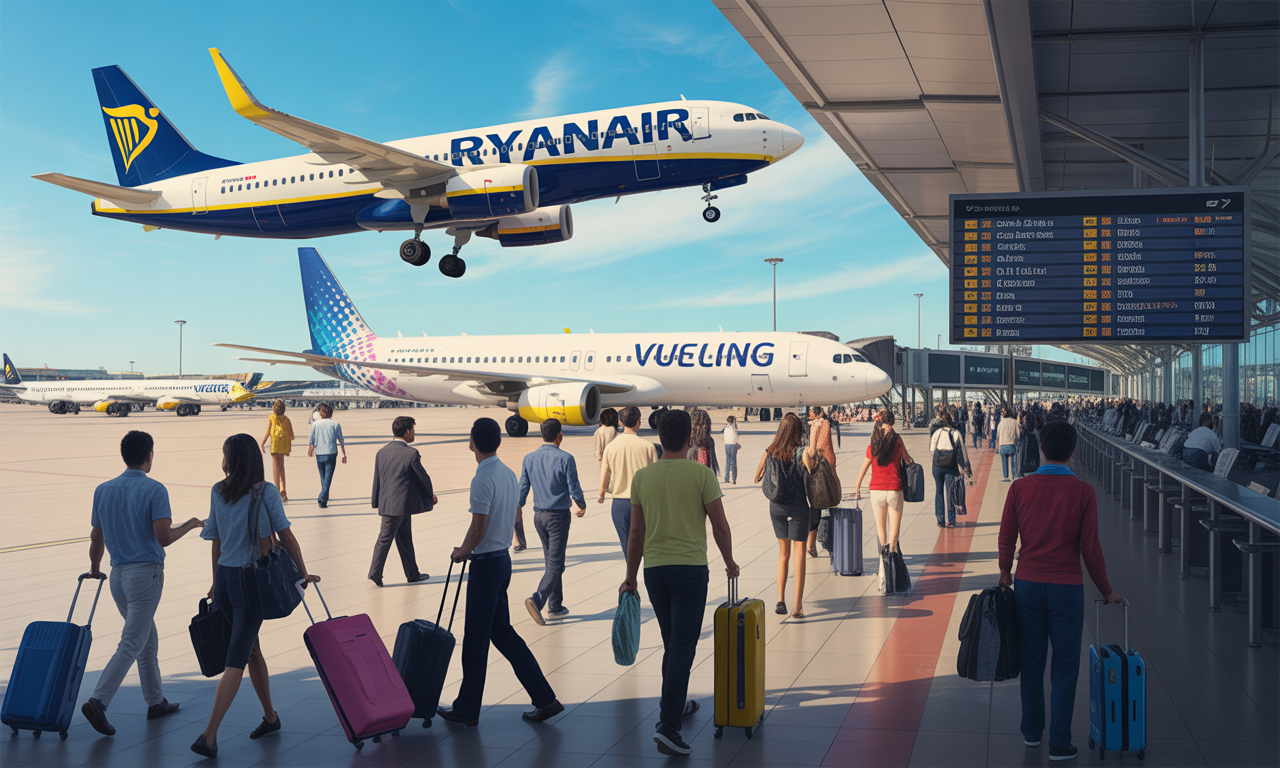 découvrez comment l'espagne connaît une montée fulgurante grâce aux compagnies à bas coût ryanair et vueling, transformant ainsi le paysage du transport aérien et rendant le voyage plus accessible que jamais.