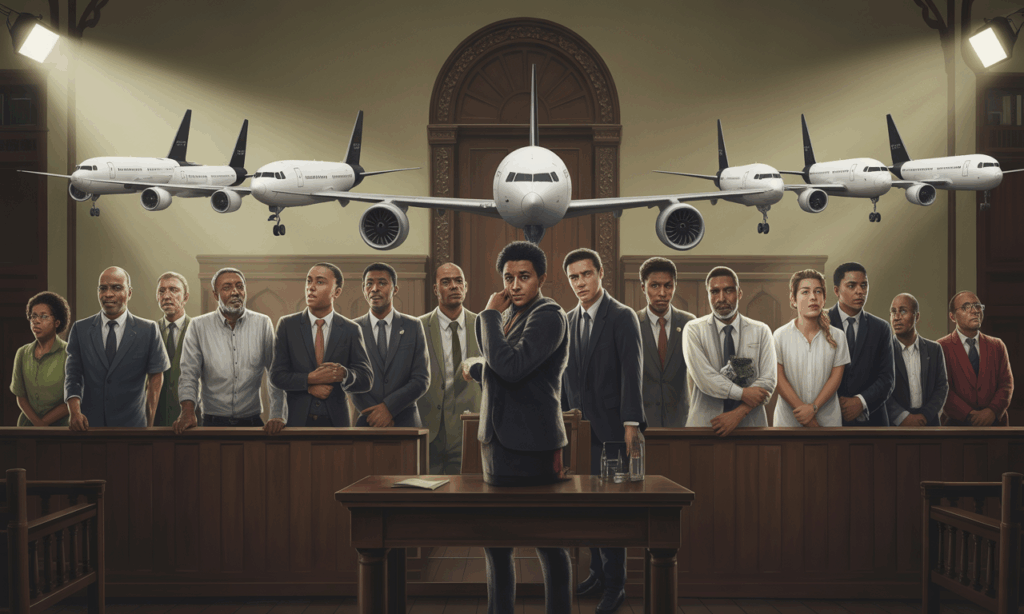 découvrez comment 19 personnes sont impliquées dans une enquête judiciaire à madagascar après la livraison clandestine de cinq boeing 777 à l'iran, révélant un scandale international aux conséquences majeures.