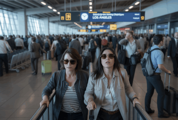 two visually impaired passengers were overlooked by southwest airlines after a gate change, raising questions about how airlines support people with disabilities.