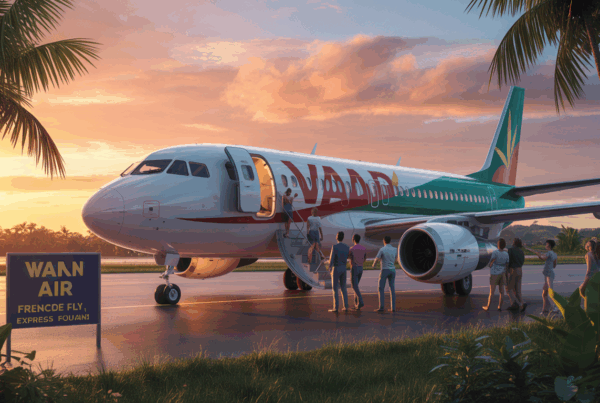 find out how van air is launching its new flights in guyana and challenging guyane express fly's hegemony in the local air market. an opening that promises to shake up guyana's transport sector.