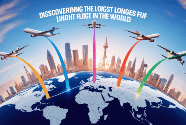 explore the world's five longest flights and discover the fascinating destinations they connect. immerse yourself in a world of unique air travel, combining comfort and far-flung adventure.