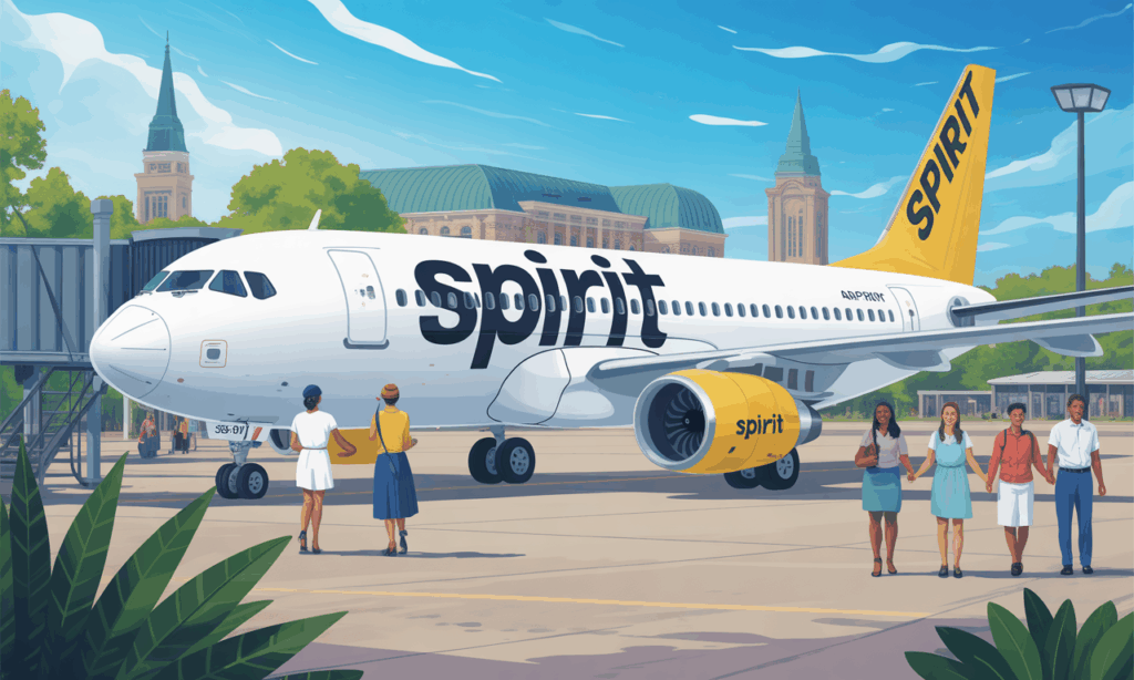 discover spirit airlines' new direct flight to savannah and enjoy a warm southern welcome. travel with ease and enjoy a unique experience thanks to this recently inaugurated service.