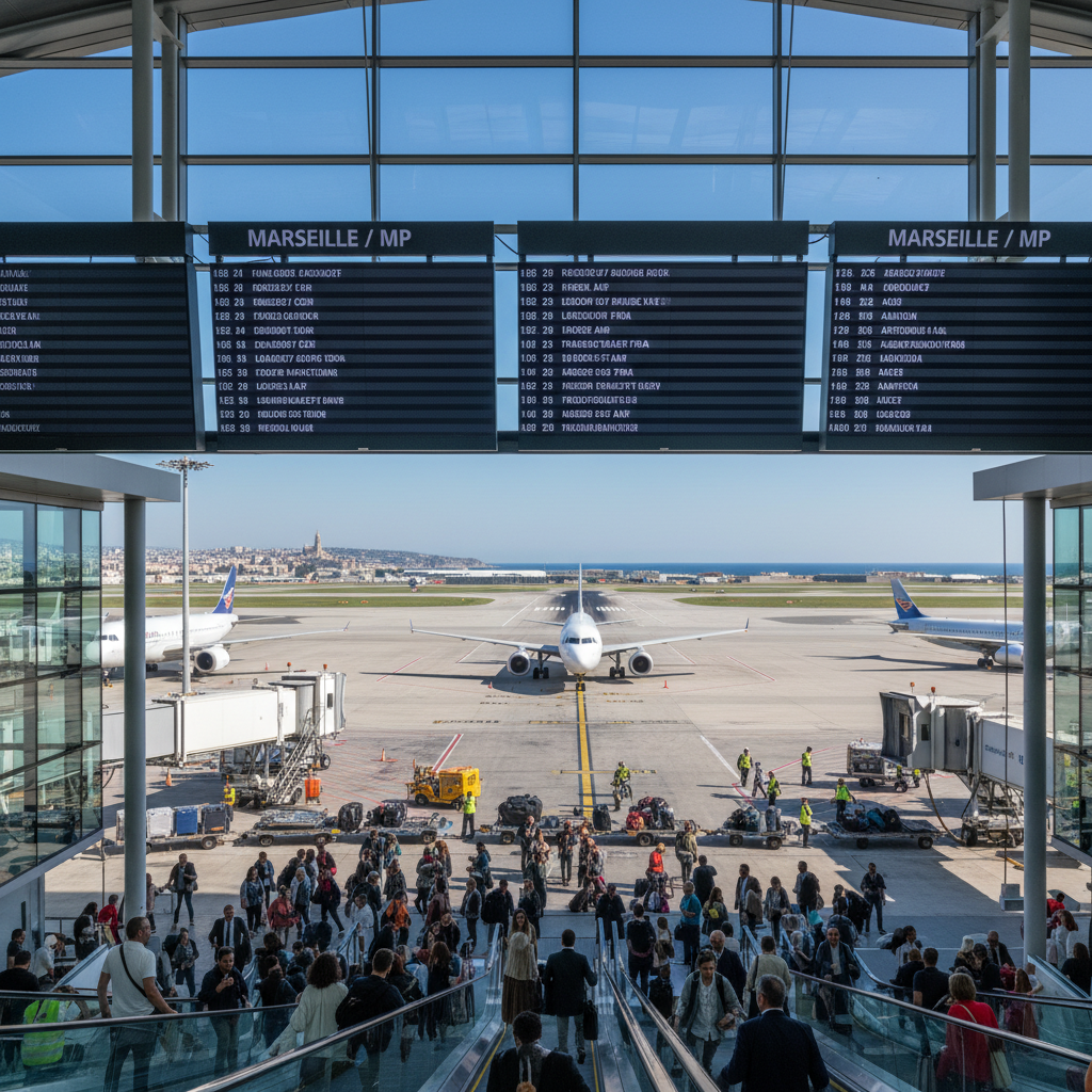 discover the figures for the first half of the year at marseille provence airport: a remarkable stability in air traffic, analyses of the main destinations and the outlook for the coming year.