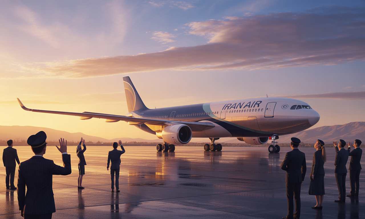 après 41 ans de service fidèle, iran air se sépare de son airbus a300 emblématique, marquant la fin d'une ère pour la compagnie et l’aviation iranienne.