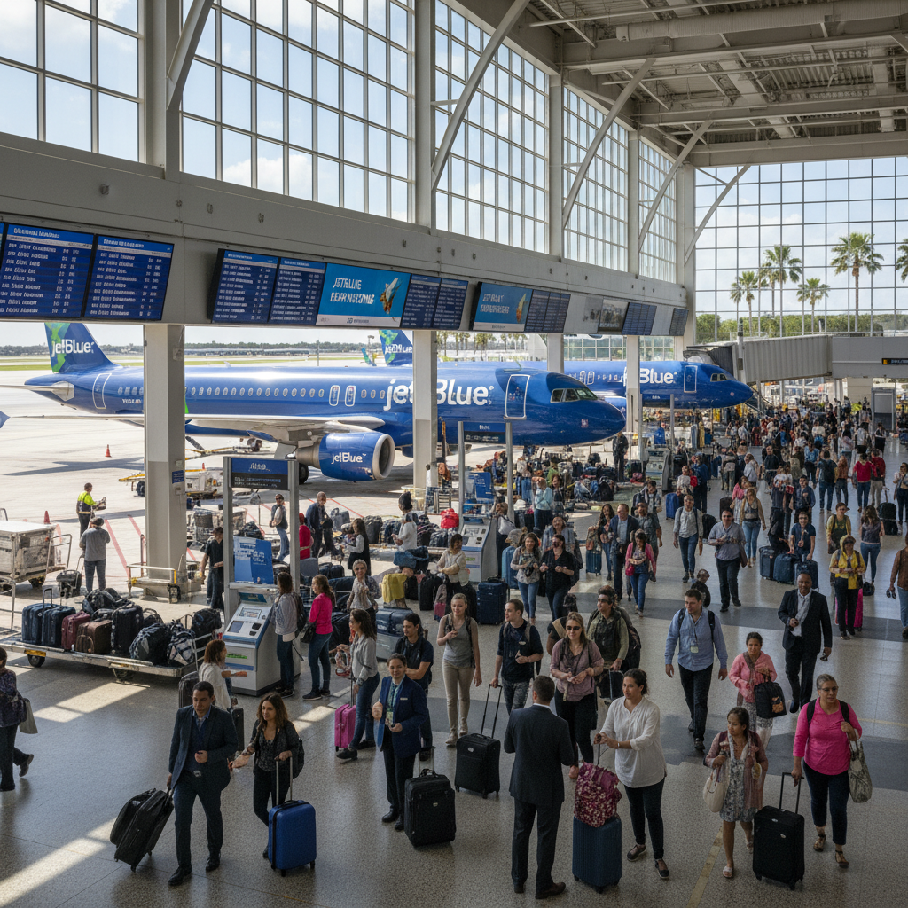 découvrez comment jetblue renforce sa présence à fort lauderdale en élargissant son réseau de destinations et en augmentant la fréquence de ses services, offrant ainsi aux voyageurs plus de choix et de flexibilité.